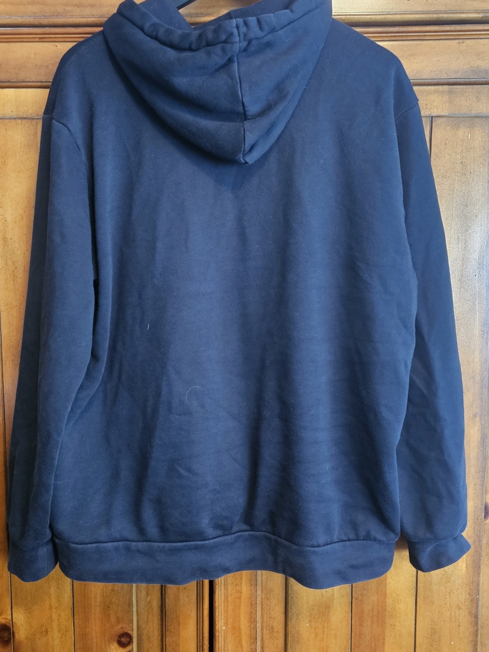 Adidas Men’s Black Trefoil Hoodie Sweatshirt L - Picture 2 of 3